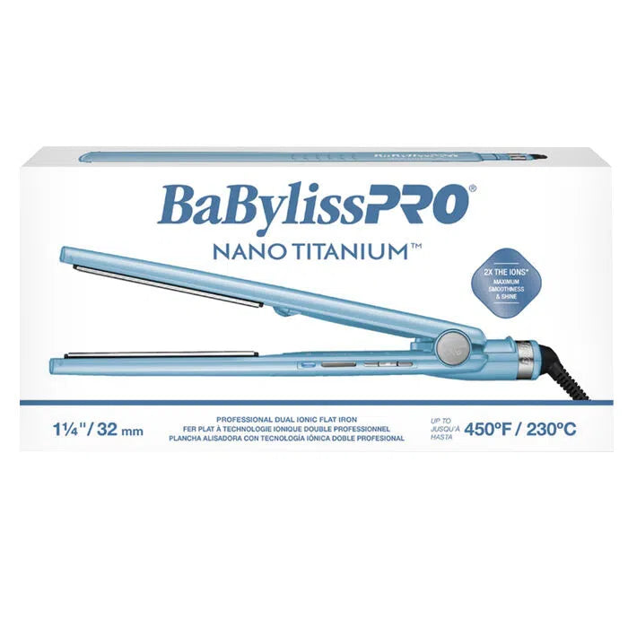 Alisadora Babyliss Pro Nano Titanium Plancha Digital Bivoltaje