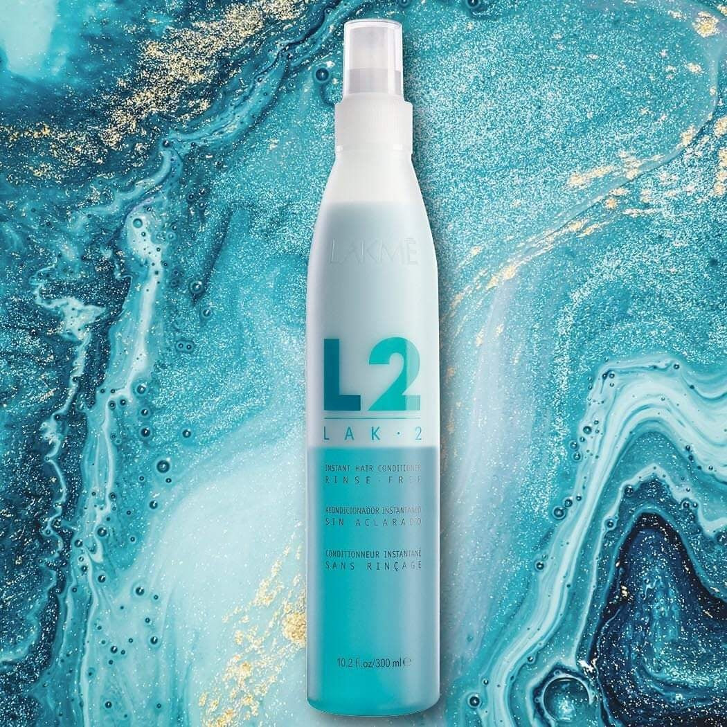 L2 Acondicionador Hidratante y Desenredante de Cabello de Lakme 300 ml.