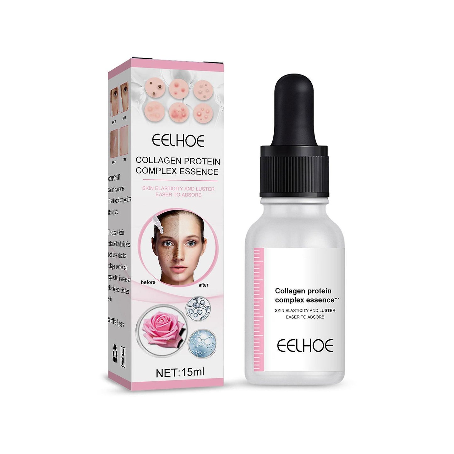La Roche Posay Effaclar Serum Ultra Concentrado 30 ml + Serum Antiarrugas Facial Complex Essence Eelhoe
