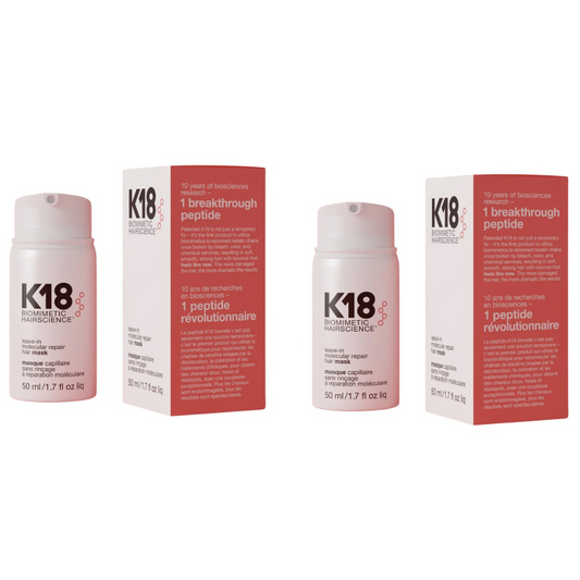 K18 Tratamiento Restaurador Intensivo para Cabello 50 ml. 2 Pack