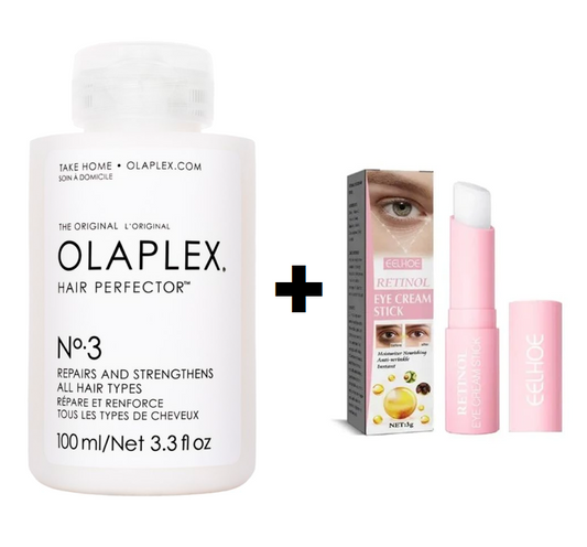 OLAPLEX N°3 Hair Perfector Tratamiento Capilar 100 ml + Retinol Eye Cream Stick
